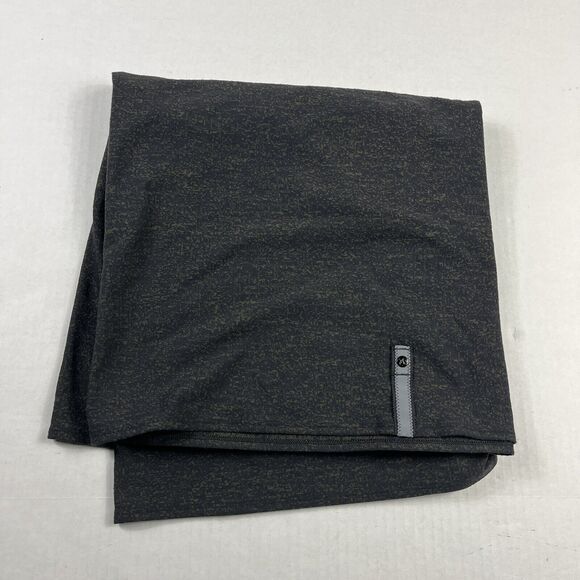 Lululemon Womens Vinyasa Scarf Green Black Functional Athleisure Versatile OSFM - Picture 4 of 6